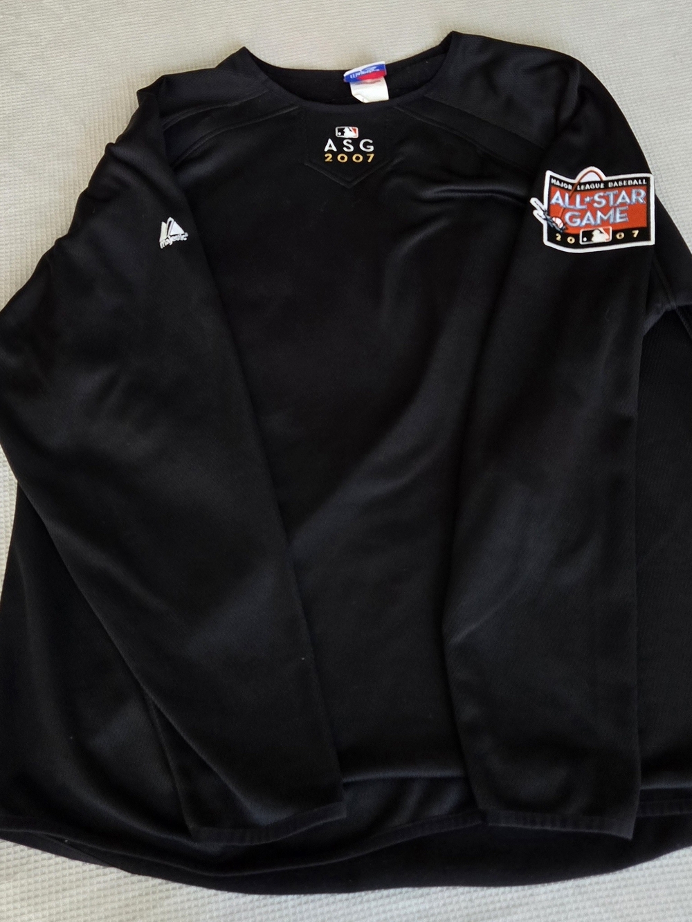 Majestic Men’s Black ASG 2007 Long-Sleeve Pullover